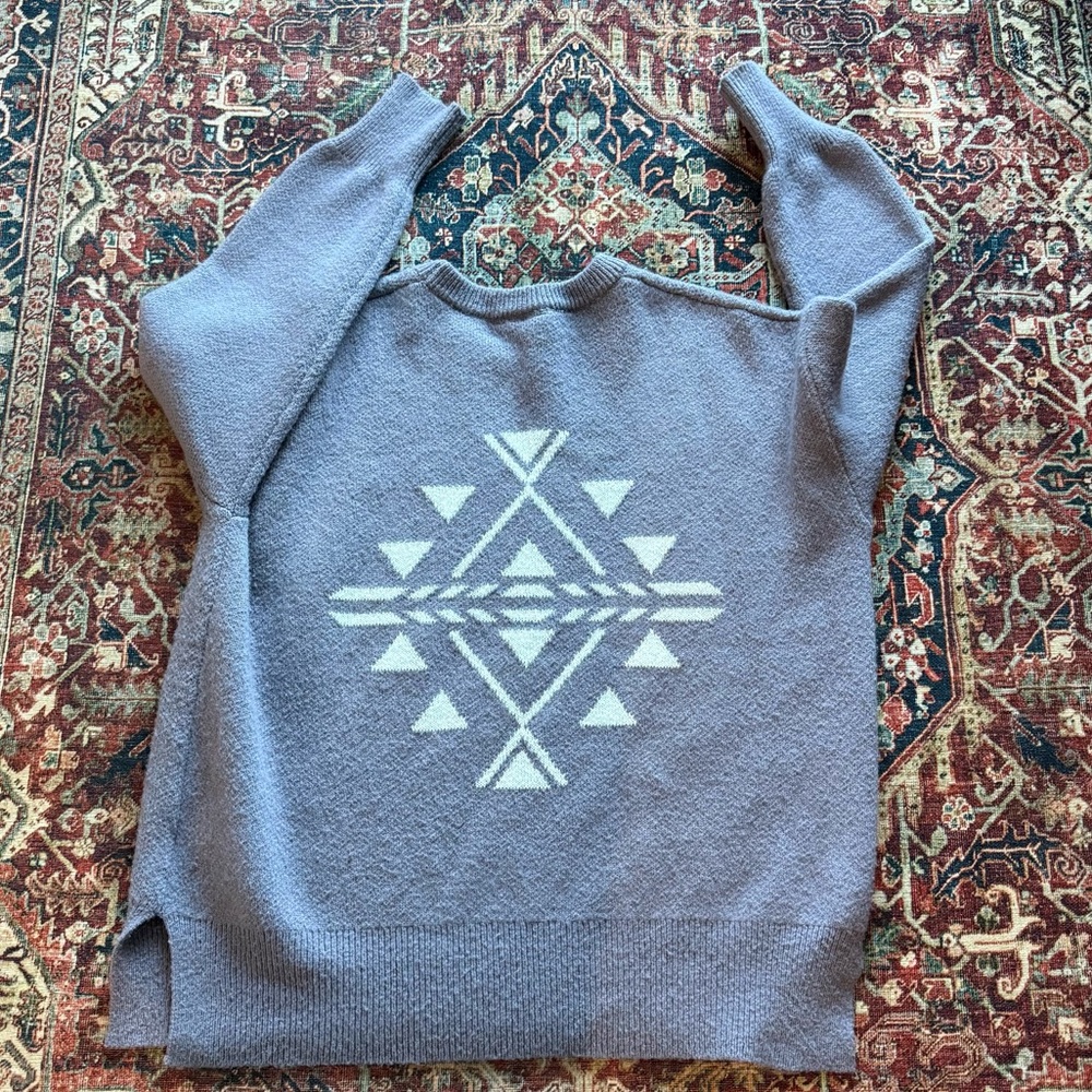 Passenger Women's Aztec Recycled Knitted Sweater